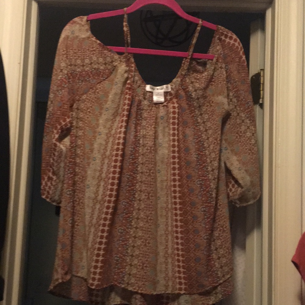 Sheer summer top